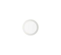 Luminosa Lighting Luminosa Groove Led 1 Light Large Round Warm Recessed Spotlight Panel White
