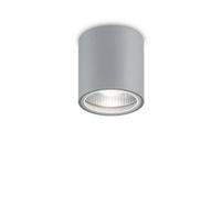 Ideal Lux Gun Flush Outdoor Downlight in Light Grey Finish