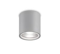 Luminosa Lighting Luminosa Gun 1 Light Round Surface Mounted Downlight Grey Ip44