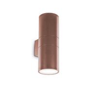 Gun Outdoor Up Down Light Coffee IP54 E27 Netlighting Brown One Size