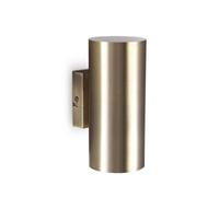 Ideal Lux Hot 2 Light Up & Down Wall Light Burnished Finish