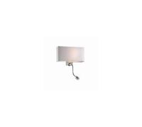 Ideal Lux Hotel 1 Light Indoor Wall Light White, E27