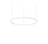Ideal Lux Hulahoop 80 LED Ceiling Pendant in White Finish