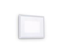 Ideal Lux Indio 5W LED Recessed Outdoor Wall Light in a White Finish