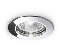 IDEAL LUX Jazz recessed ceiling lamp round GU10 chrome