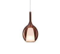 Ideal Lux Kalique 2 hanging light, copper-coloured, Ø 18 cm