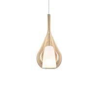 Ideal Lux Kalique 3 hanging light, amber, Ø 18 cm