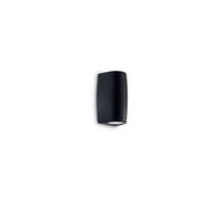 Luminosa Lighting Luminosa Keope Led 2 Light Outdoor Small Up Down Wall Light Black Ip55, Gu10
