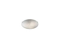 Ideal Lux Lana 3 Light Large Ceiling Flush Light Chrome, E27