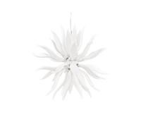 Ideal Lux Leaves 12 Light Chandelier in a White Finish