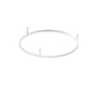 Ideal Lux LED ceiling lamp Oracle Slim Ø 70 cm, white, 3,000 K