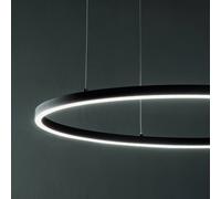 Ideal Lux LED hanging light Oracle Slim Ø 90 cm white 3,000 K