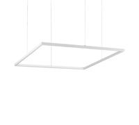 Ideal Lux LED hanging light Oracle Slim 90 x 90 cm white 3,000 K