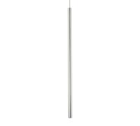 Ideal Lux LED hanging light Ultrathin Round chrome 100 cm on/off