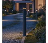 Ideal Lux Boeing 100Cm Led Outdoor Bollard Anthracite 3000K Ip65