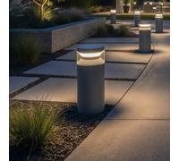 Ideal Lux Boeing 15Cm Led Outdoor Pedestal Light Anthracite 3000K Ip65
