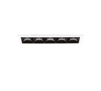 Ideal Lux Lika 12W 5X Led Recessed Downlight White 2700K