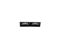 Ideal Lux Lika Led 2 Light Recessed Spotlight Black