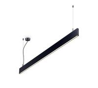 Ideal Lux Linus 4000K LED Ceiling Pendant in Black Finish