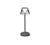 Ideal Lux Lolita LED patio light, battery, grey