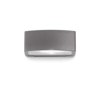 Ideal Lux outdoor wall lamp Andromeda anthracite aluminium 22 cm