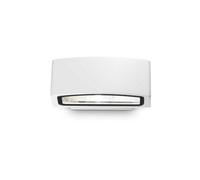 Ideal Lux Luminosa Andromeda 1 Light Outdoor Small Up Down Wall Light White, Cream Ip55, E27