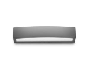 Ideal Lux Luminosa Andromeda 2 Light Outdoor Large Up Down Wall Light Anthracite, Putty Ip54, E27