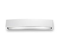 Ideal Lux Luminosa Andromeda 2 Light Outdoor Large Up Down Wall Light White, Putty Ip54, E27