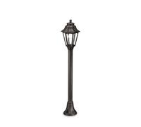 Fumagalli Anna Single Light Outdoor Post Light in Black Finish