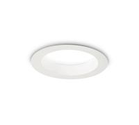 Ideal Lux Luminosa Basic Led Light Recessed Spotlight White Ip44