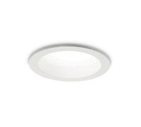 Ideal Lux Luminosa Basic Led Light Recessed Spotlight White Ip44
