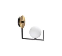 Birds Globe Wall Lamp Black Netlighting Yellow One Size