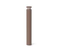 Ideal Lux Boeing 100Cm Led Outdoor Bollard Coffee 3000K Ip65