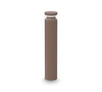 Ideal Lux Boeing 70Cm Led Outdoor Bollard Coffee 3000K Ip65