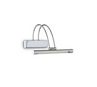 Ideal Lux Bow Small LED Switched Picture Light in Polished Chrome Finish