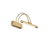 Ideal Lux Lighting Wall Light Gold A - Gold
