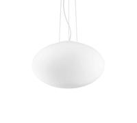 Ideal Lux Candy Single Light Large Ceiling Pendant in Satin Nickel Finish