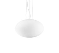 Ideal Lux Candy Single Light Small Ceiling Pendant in Satin Nickel Finish