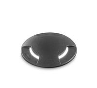 Ideal Lux Luminosa Cecilia Led 1 Light Large Outdoor Recessed Light Black Ip67