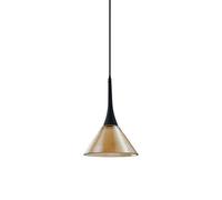 Ideal Lux Luminosa Cocktail Dome Pendant Ceiling Light Amber 1X Led 670Lm 3000K