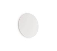 Ideal Lux Cover Small Round LED Flush Wall Fitting in White Finish