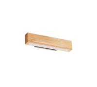 Ideal Lux Luminosa Craft 40Cm Integrated Led Wall Lamp Wood, 3000K, Non-Dim
