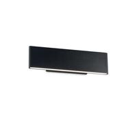 Ideal Lux Luminosa Desk Integrated Led Indoor Wall Lamp 2 Lights Black 3000K