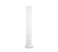 Ideal Lux Edo Outdoor Round Lamp Post in a White Finish
