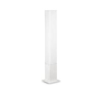 Ideal Lux Edo Outdoor Square Lamp Post in a White Finish