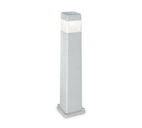 Ideal Lux Luminosa Elisa 1 Light Outdoor Bollard Light Grey Ip44