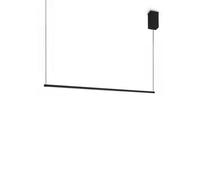 Ideal Lux Luminosa Essence Bar Pendant Ceiling Light Black 1X Led 2250Lm 3000K