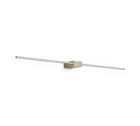 Ideal Lux Luminosa Essence Integrated Led Wall Lamp Brass 2000Lm 3000K