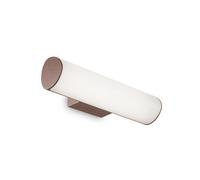 Ideal Lux Luminosa Etere Integrated Led Outdoor Wall Lamp 1 Light Coffee 4000K Ip44