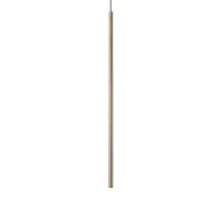 Ideal Lux Luminosa Filo Tall Slim Pendant Ceiling Light Brass 3000K